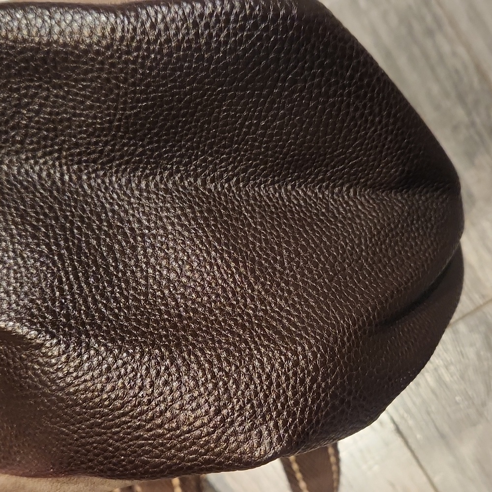 EUC Chala Brown Shoulder Bag 18 1/2" X 13 1/2" - Picture 8 of 11